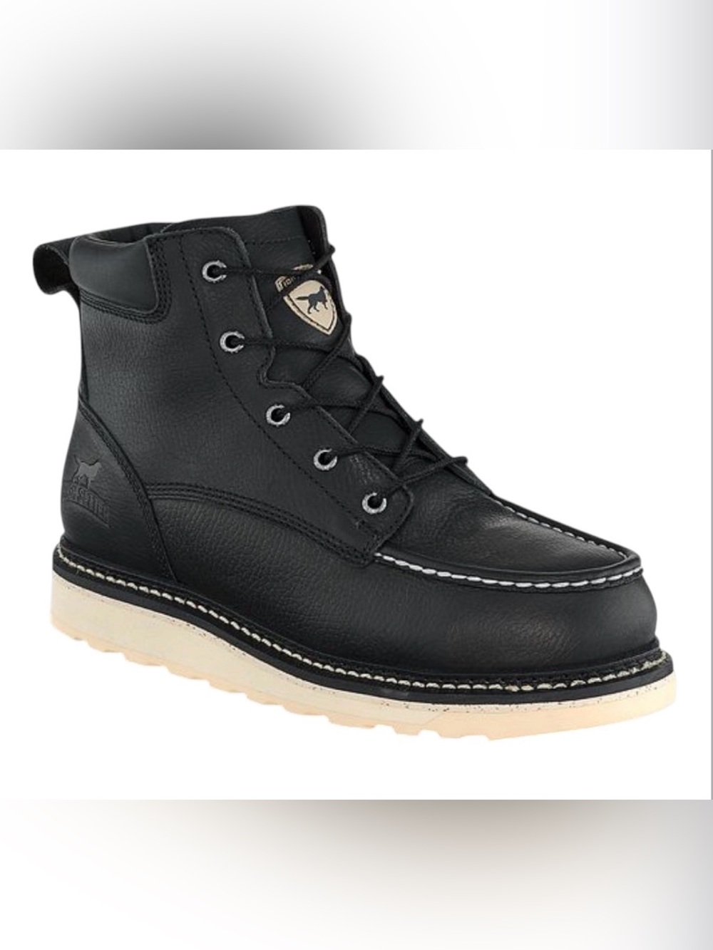 Irish setters ASHBY Men's 6-inch Leather Safety Toe Boot Size 11.5 PREOWED